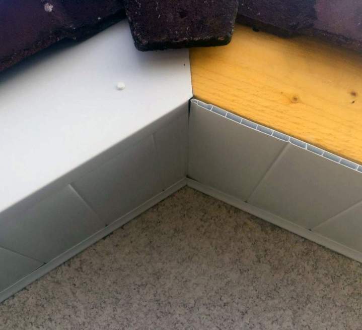 Habillage sous-toiture en PVC/ALU Dijon